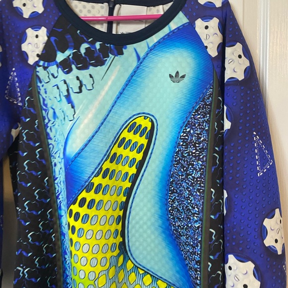 RARE Mary Katrantzou sweater dress long sweatshirt size M - Picture 3 of 7